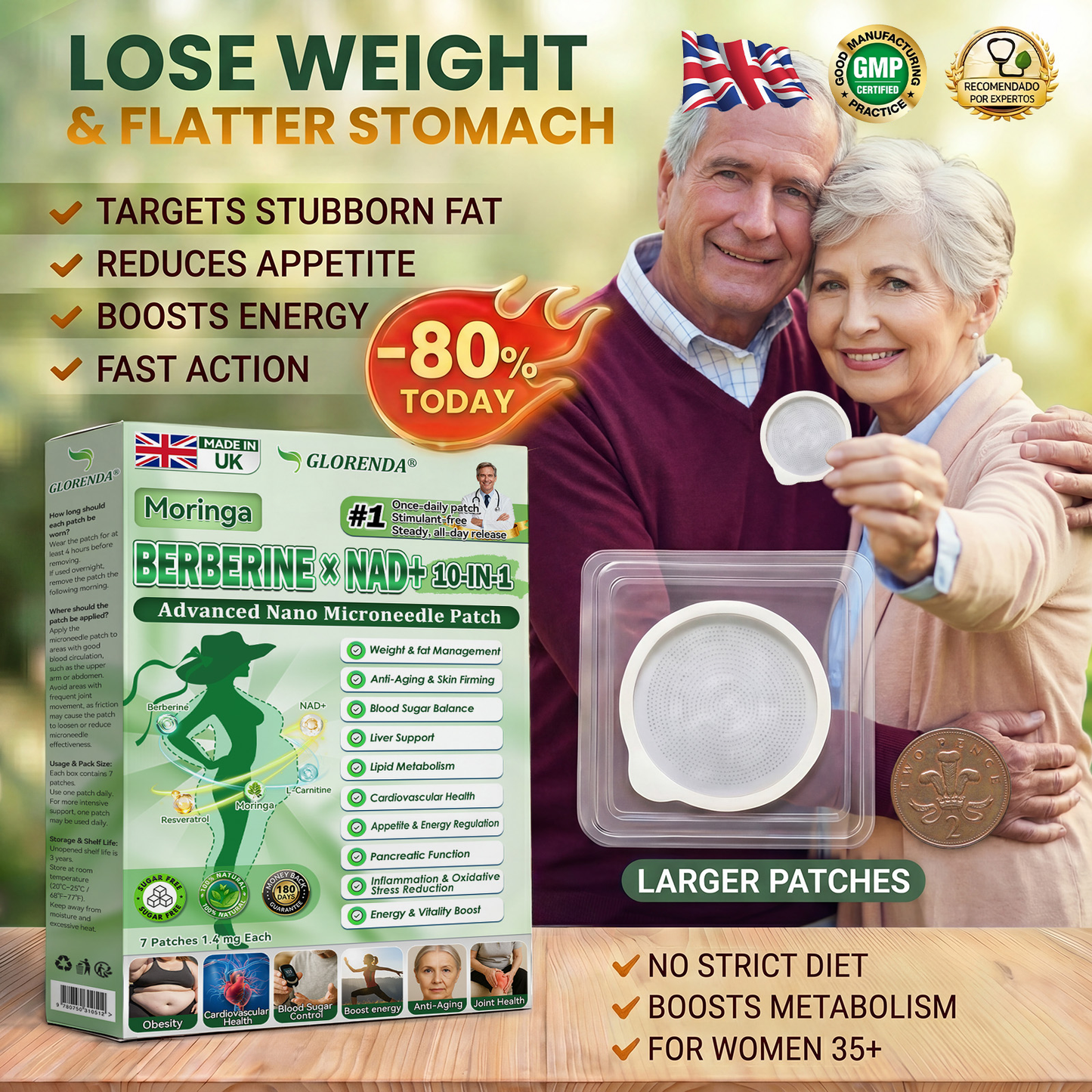 🇬🇧𝑶𝒇𝒇𝒊𝒄𝒊𝒂𝒍 𝑺𝒕𝒐𝒓𝒆  | 💚💚𝐆𝑳𝑶𝗥𝗘𝗡𝘿𝘼® 𝙈𝒐𝒓𝒊𝒏𝒈𝗮 · 𝗕𝗲𝗿𝗯𝐞𝐫𝐢𝐧𝙚 × 𝙉𝑨𝑫+ 𝟏𝟎-𝙞𝙣-1 𝘼𝒅𝒗𝒂𝒏𝒄𝒆𝐝 𝐍𝐚𝐧𝙤 𝙈𝙞𝙘𝙧𝙤𝙣𝒆𝒆𝒅𝒍𝐞 𝐏𝐚𝐭𝙘𝙝(𝐉𝐮𝐬𝐭 𝐨𝐧𝐜𝐞 𝐚 𝐝𝐚𝐲, 𝐯𝐢𝐬𝐢𝐛𝐥𝐞 𝐜𝐡𝐚𝐧𝐠𝐞𝐬 𝐢𝐧 𝟕 𝐝𝐚𝐲𝐬） ✅ 𝐅𝐨𝐫 𝐨𝐛𝐞𝐬𝐢𝐭𝐲, 🅛🅞🅞🅢🅔 🅢🅚🅘🅝,𝐝𝐢𝐚𝐛𝐞𝐭𝐞𝐬, 𝐬𝐥𝐞𝐞𝐩 𝐚𝐩𝐧𝐞𝐚, 𝐣𝐨𝐢𝐧𝐭 𝐢𝐬𝐬𝐮𝐞𝐬, 𝐚𝐧𝐝 𝐦𝐨𝐫𝐞